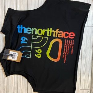 The North Face Black Muscle top| The North Face Muscle Tee